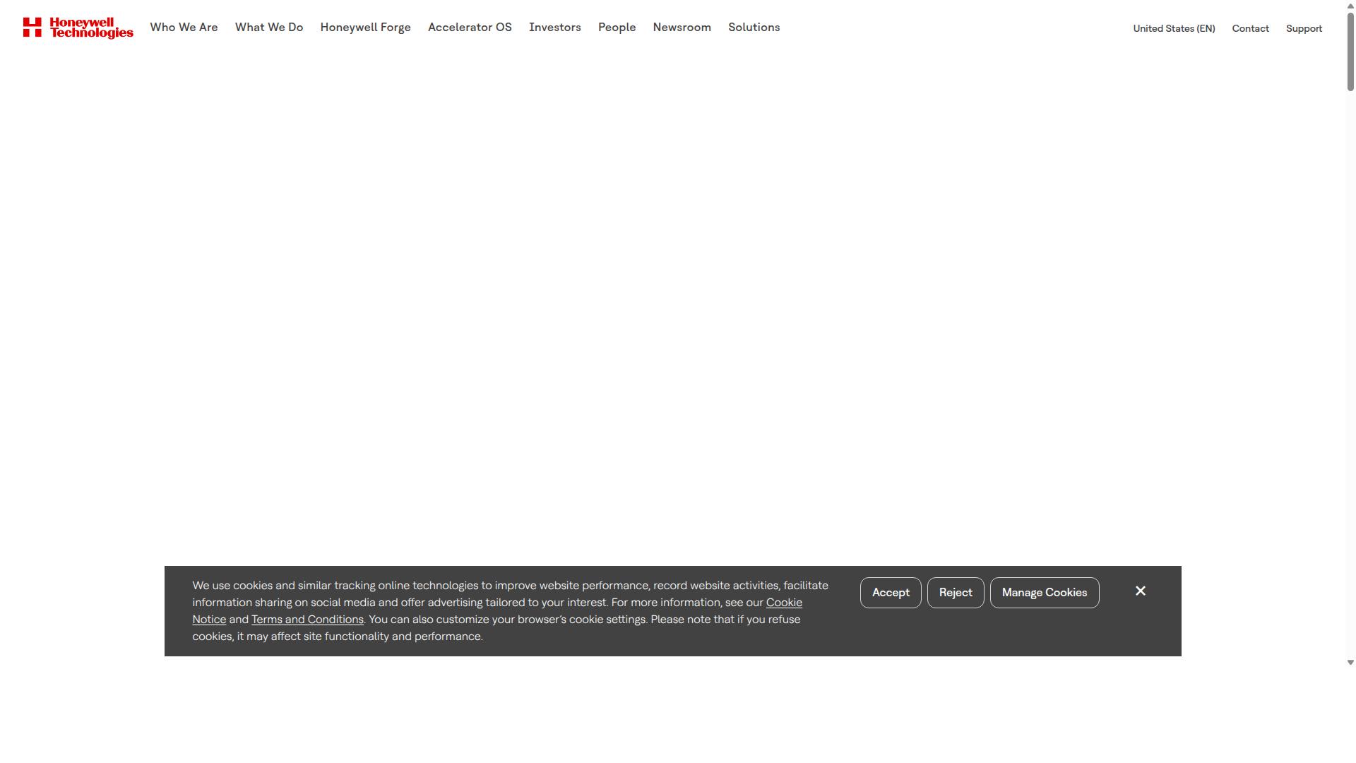 Honeywell website